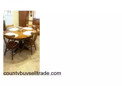 Pedestal Dining Room Set for Sale
